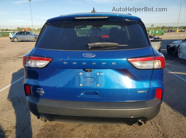 1FMCU9BZ9NUB10722 2022 FORD ESCAPE Blue Rear view