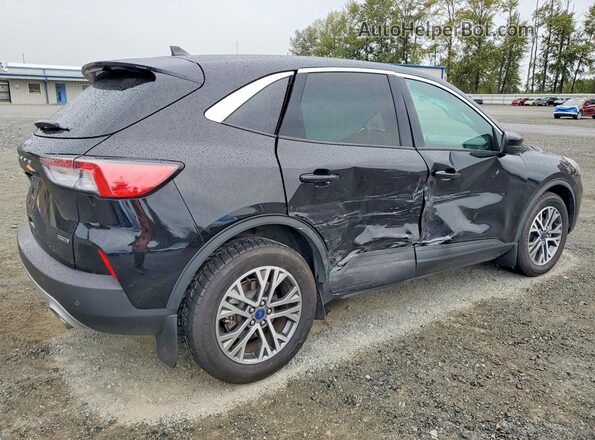 1FMCU9CZ0NUB28394 2022 FORD ESCAPE Черный Задняя правая четверть