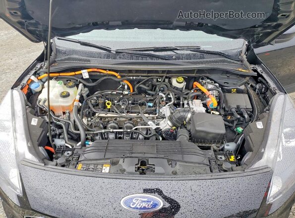 1FMCU9CZ0NUB28394 2022 FORD ESCAPE Черный Вид подкапотного пространства