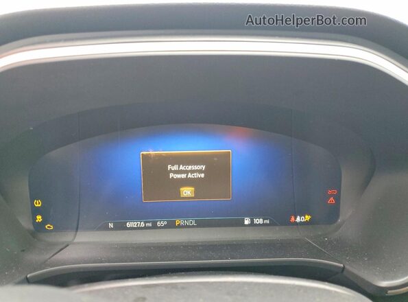 1FMCU9CZ0NUB28394 2022 FORD ESCAPE Черный Вид щитка приборов