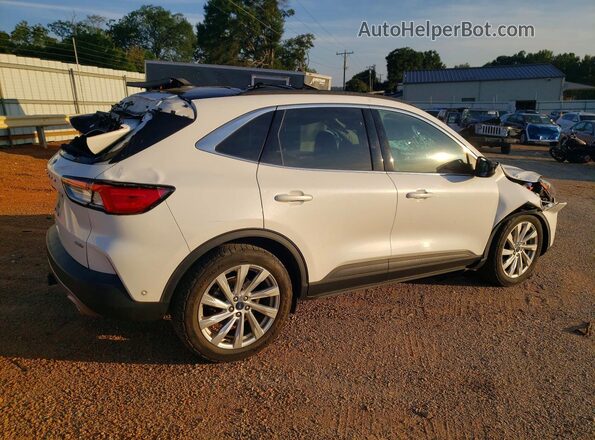 1FMCU9DZ0MUA40359 2021 FORD ESCAPE Белый Задняя правая четверть