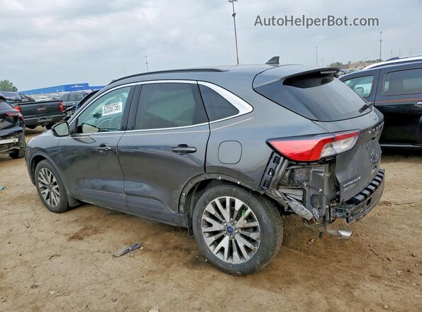 1FMCU9DZ2LUB64552 2020 FORD ESCAPE Gray Հետևի ձախ