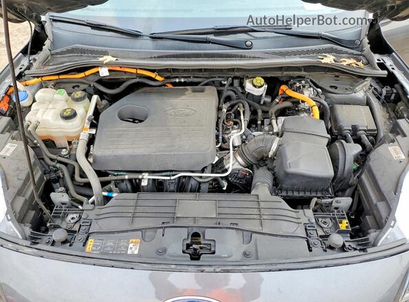 1FMCU9DZ2LUB64552 2020 FORD ESCAPE Gray Շարժիչի բաժամունքի տեսք