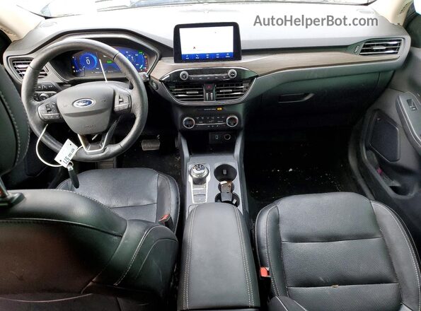 1FMCU9DZ2LUB64552 2020 FORD ESCAPE Gray Առջևի վահանակի տեսք