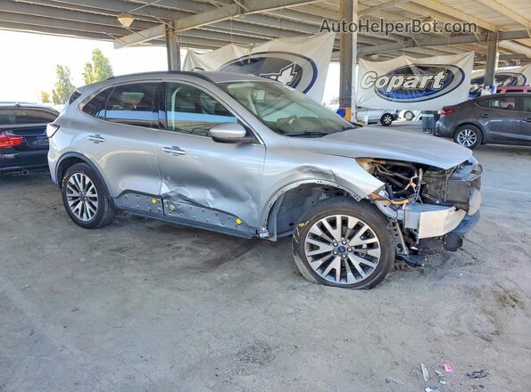 1FMCU9DZ2MUA59219 2021 FORD ESCAPE Silver Առջևի աջ