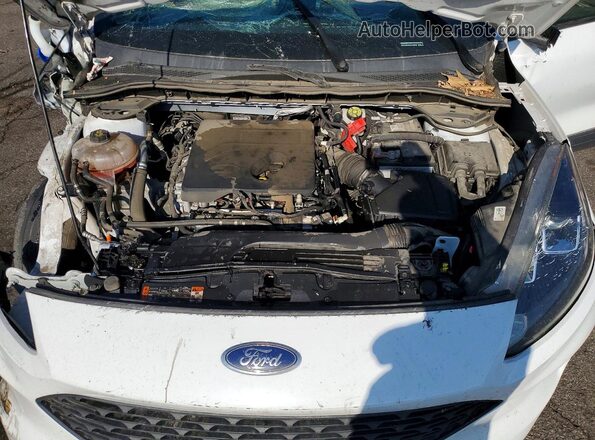 1FMCU9F60LUA18945 2020 FORD ESCAPE White Вид задньої частини салону