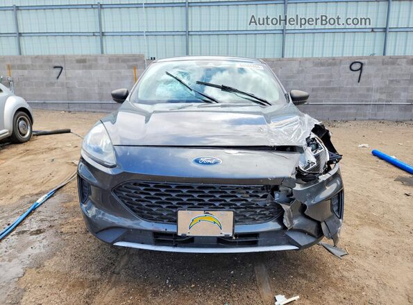 1FMCU9F64LUC40727 2020 FORD ESCAPE Charcoal Front view