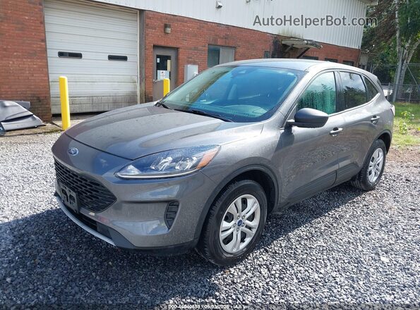 1FMCU9F64MUA73402 2021 FORD ESCAPE Gray წინა მარცხენა ხედი სამი მეოთხედიდან