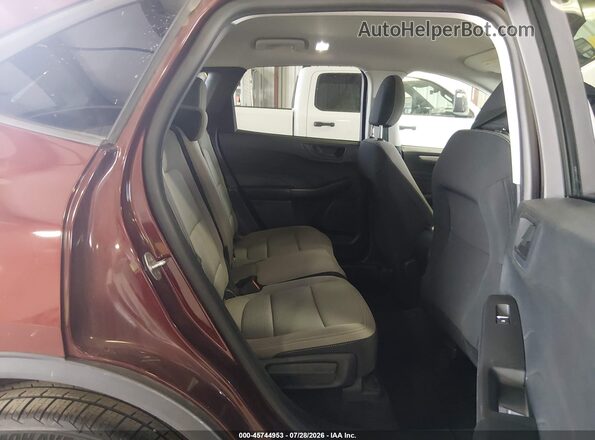 1FMCU9F68MUA82538 2021 FORD ESCAPE Maroon VIN կոդի պիտակի տեսք