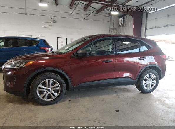 1FMCU9F68MUA82538 2021 FORD ESCAPE Maroon Սալոնի 360 աստիճան տեսք