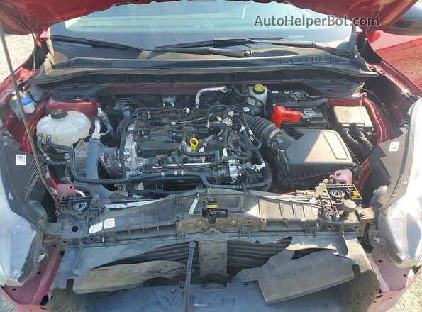 1FMCU9G63NUB37591 2022 FORD ESCAPE Красный Вид подкапотного пространства