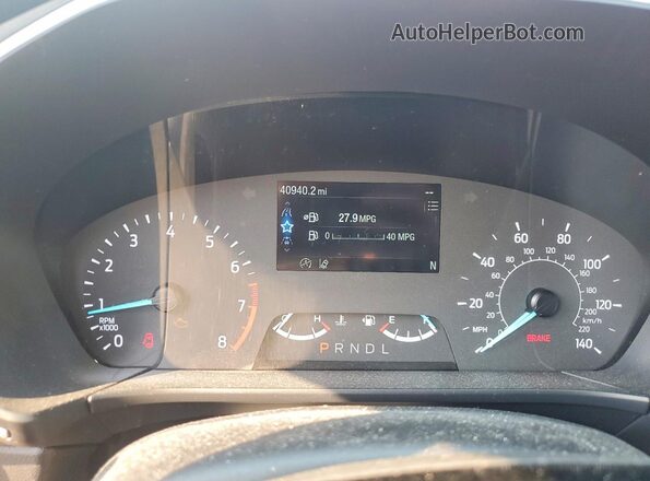 1FMCU9G63NUB37591 2022 FORD ESCAPE Красный Вид щитка приборов