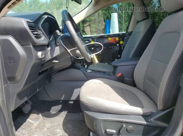 1FMCU9G67LUA32145 2020 FORD ESCAPE Black Вид салону спереду