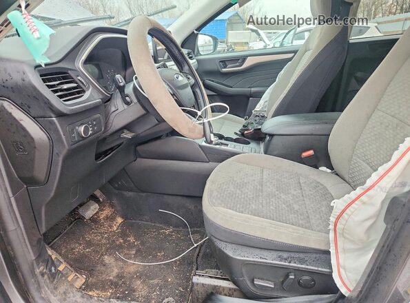 1FMCU9G69NUB40513 2022 FORD ESCAPE Gray Vista interior delantera