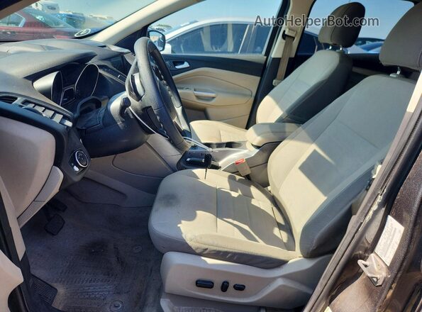 1FMCU9G91GUC19302 2016 FORD ESCAPE Gray წინა სალონის ხედი