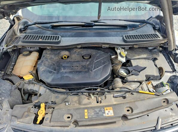 1FMCU9G91GUC19302 2016 FORD ESCAPE Gray ძრავის განყოფილების ხედი
