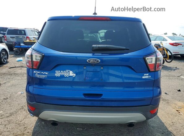 1FMCU9G94HUB95028 2017 FORD ESCAPE Blue Вид ззаду