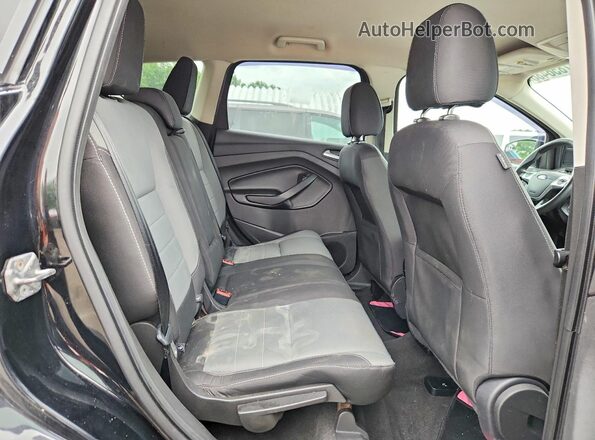1FMCU9G99GUC31956 2016 FORD ESCAPE Black უკანა სალონის ხედი