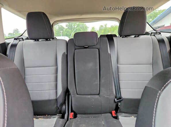 1FMCU9G99GUC31956 2016 FORD ESCAPE Black უკანა სავარძლების ხედი