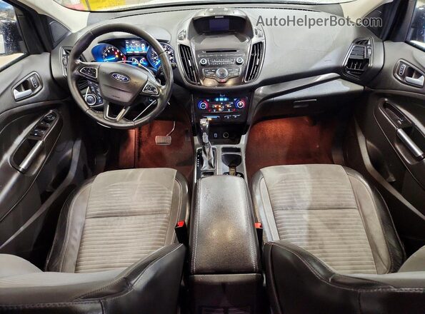1FMCU9G99HUD98979 2017 FORD ESCAPE White Առջևի վահանակի տեսք