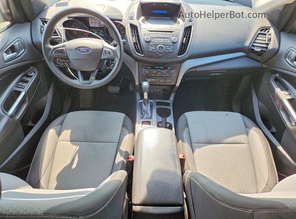 1FMCU9GD0HUB45988 2017 FORD ESCAPE Silver წინა პანელის ხედი