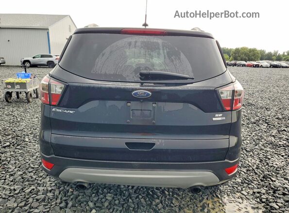 1FMCU9GD0JUB29182 2018 FORD ESCAPE Черный Вид сзади