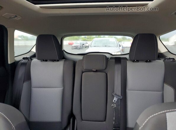 1FMCU9GD0JUB29182 2018 FORD ESCAPE Черный Вид задних сидений