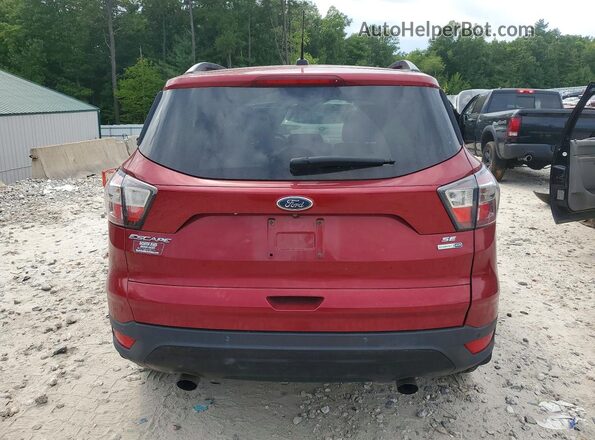 1FMCU9GD2HUA34147 2017 FORD ESCAPE Red Vista trasera