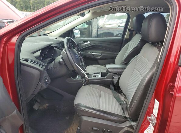 1FMCU9GD2HUA34147 2017 FORD ESCAPE Red Vista interior delantera