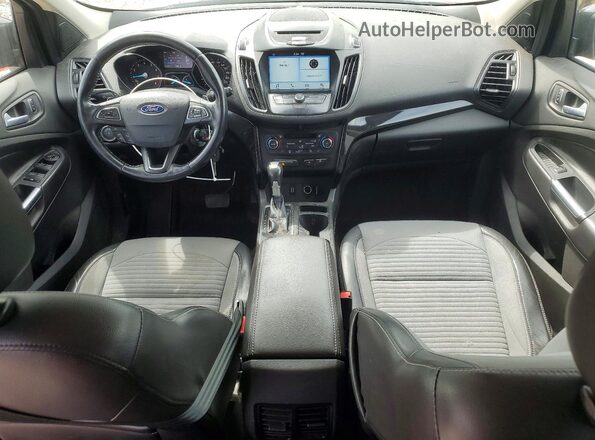 1FMCU9GD2HUA34147 2017 FORD ESCAPE Red Vista del salpicadero