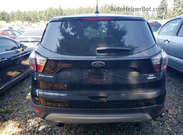 1FMCU9GD2HUC53853 2017 FORD ESCAPE Black Vista trasera