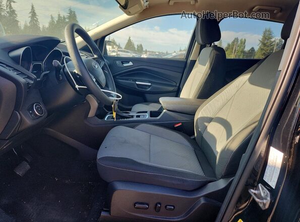 1FMCU9GD2HUC53853 2017 FORD ESCAPE Black Vista interior delantera
