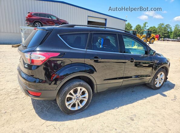 1FMCU9GD2JUA21579 2018 FORD ESCAPE Black უკანა მარჯვენა