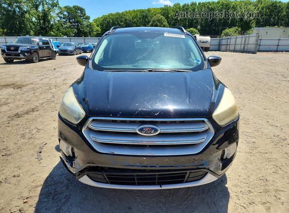 1FMCU9GD2JUA21579 2018 FORD ESCAPE Black წინა ხედი