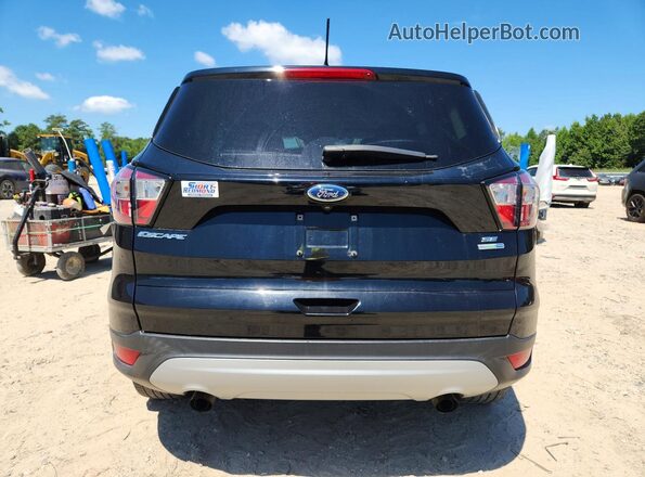 1FMCU9GD2JUA21579 2018 FORD ESCAPE Black უკანა ხედი