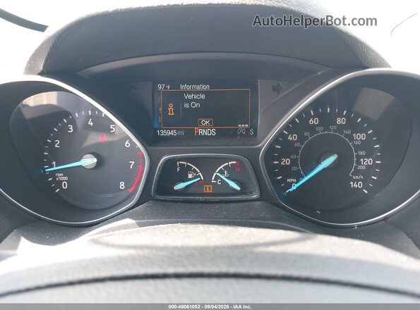 1FMCU9GD2JUB39549 2018 FORD ESCAPE Silver უკანა სავარძლების ხედი