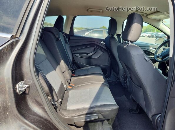 1FMCU9GD2KUC34310 2019 FORD ESCAPE Gray Вид задньої частини салону