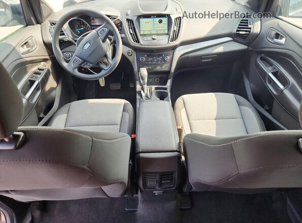 1FMCU9GD2KUC34310 2019 FORD ESCAPE Gray Вид панелі приладів