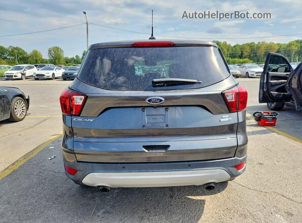 1FMCU9GD2KUC34310 2019 FORD ESCAPE Gray Вид ззаду