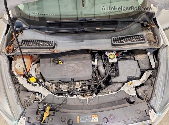 1FMCU9GD3HUC09943 2017 FORD ESCAPE Белый Вид подкапотного пространства