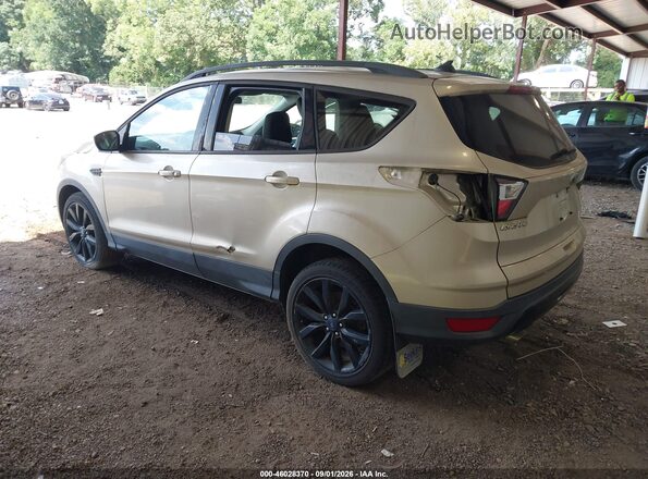 1FMCU9GD3JUC10421 2018 FORD ESCAPE Gold Trasero izquierdo