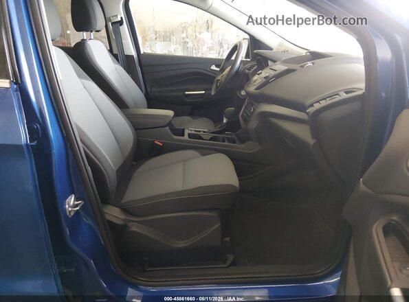 1FMCU9GD4HUA41259 2017 FORD ESCAPE Blue Front interior view