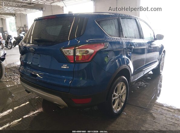 1FMCU9GD4HUA41259 2017 FORD ESCAPE Blue Rear right