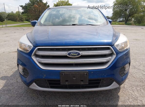 1FMCU9GD4HUA41259 2017 FORD ESCAPE Blue Front view