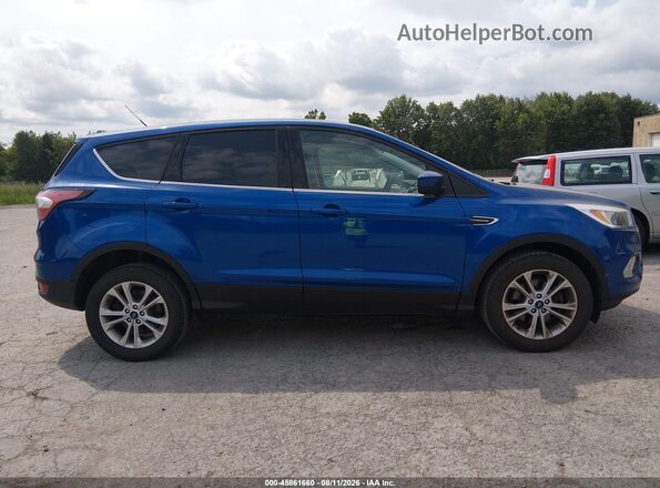 1FMCU9GD4HUA41259 2017 FORD ESCAPE Blue Rear interior view