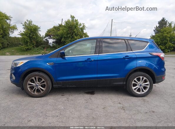 1FMCU9GD4HUA41259 2017 FORD ESCAPE Blue 360 interior view