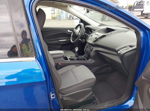 1FMCU9GD4JUB76599 2018 FORD ESCAPE Blue Սալոնի դիմացի տեսք