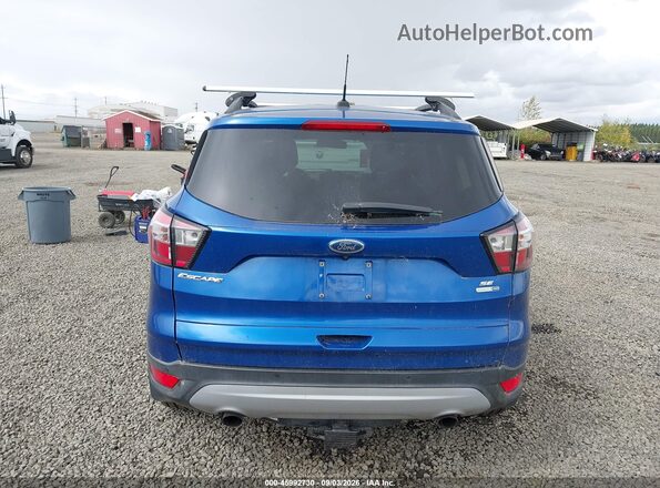 1FMCU9GD4JUB76599 2018 FORD ESCAPE Blue 