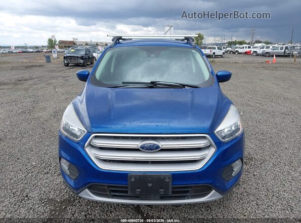 1FMCU9GD4JUB76599 2018 FORD ESCAPE Blue Դիմացի տեսք