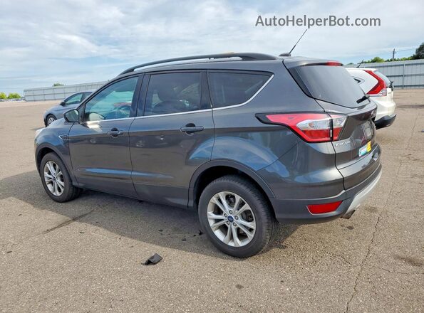 1FMCU9GD4JUD29496 2018 FORD ESCAPE Серый Задняя левая четверть